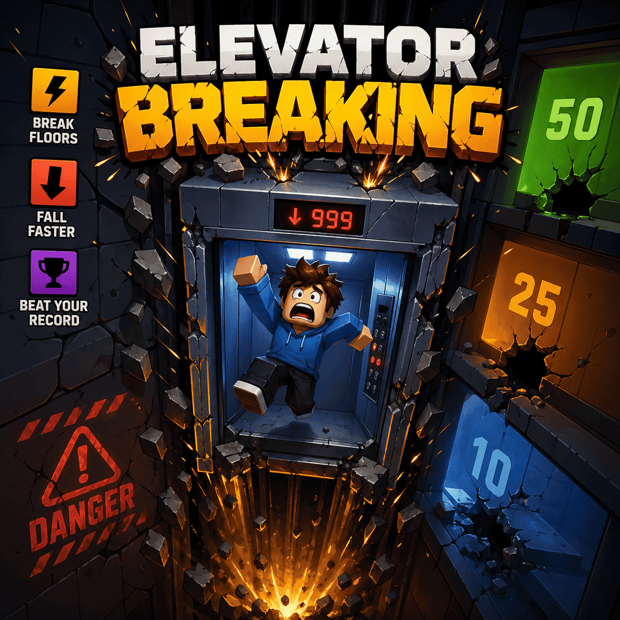 Elevator Breaking Surge