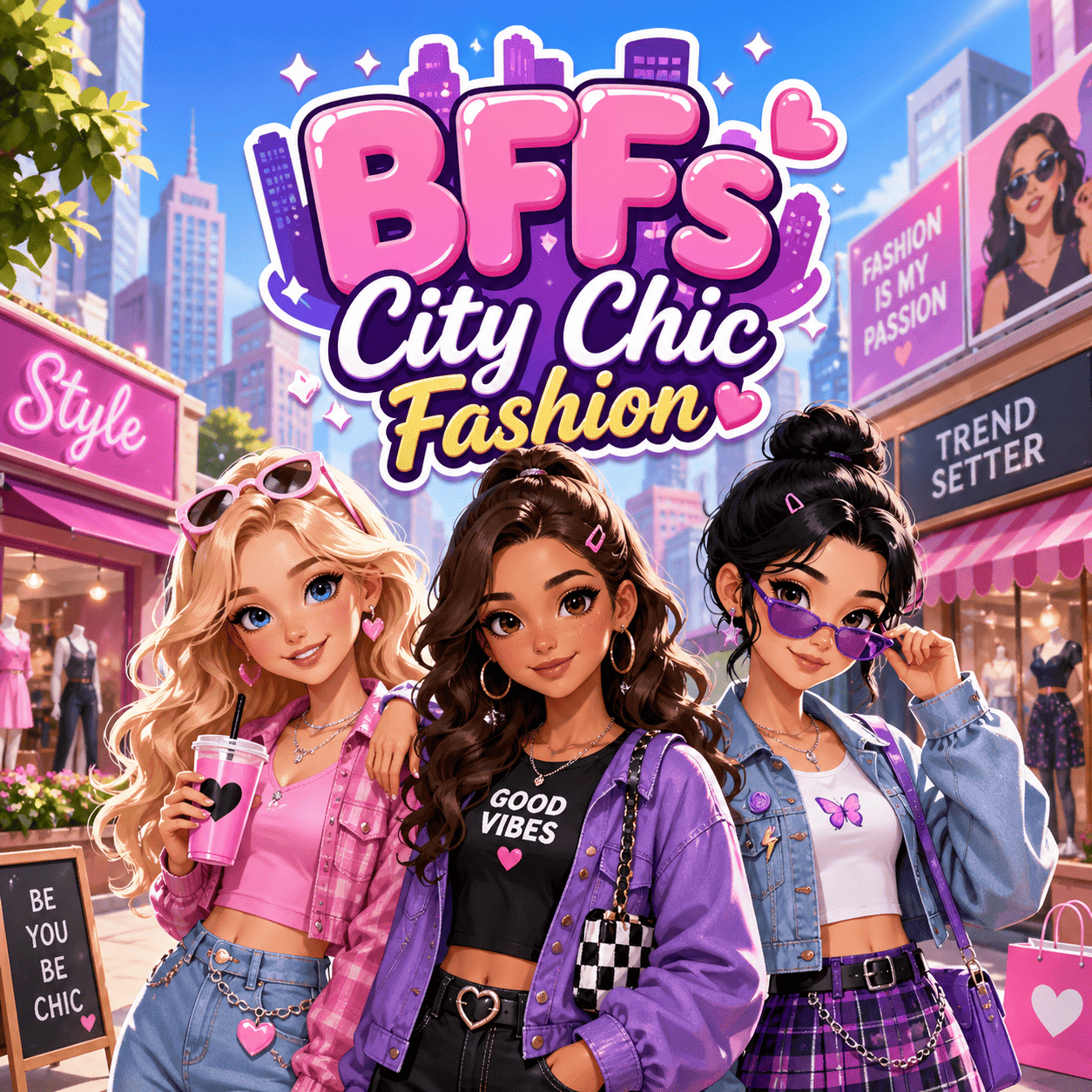 BFFs City Chic Fashion Glam